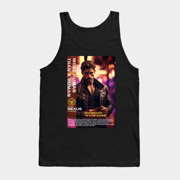 Replicant 7 Tank Top by obstinator